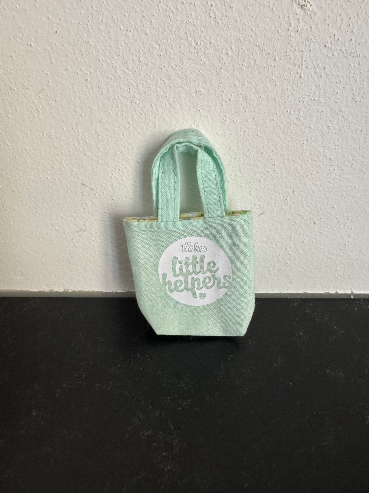 Canvas tas / shopper schaal 1:6 (Illeke), Ophalen of Verzenden, Zo goed als nieuw