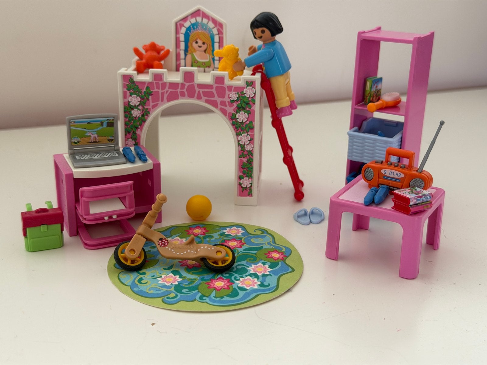 Playmobil City Life 9270 Kinderkamer met prinses, Ophalen of Verzenden, Zo goed als nieuw, Jongen of Meisje