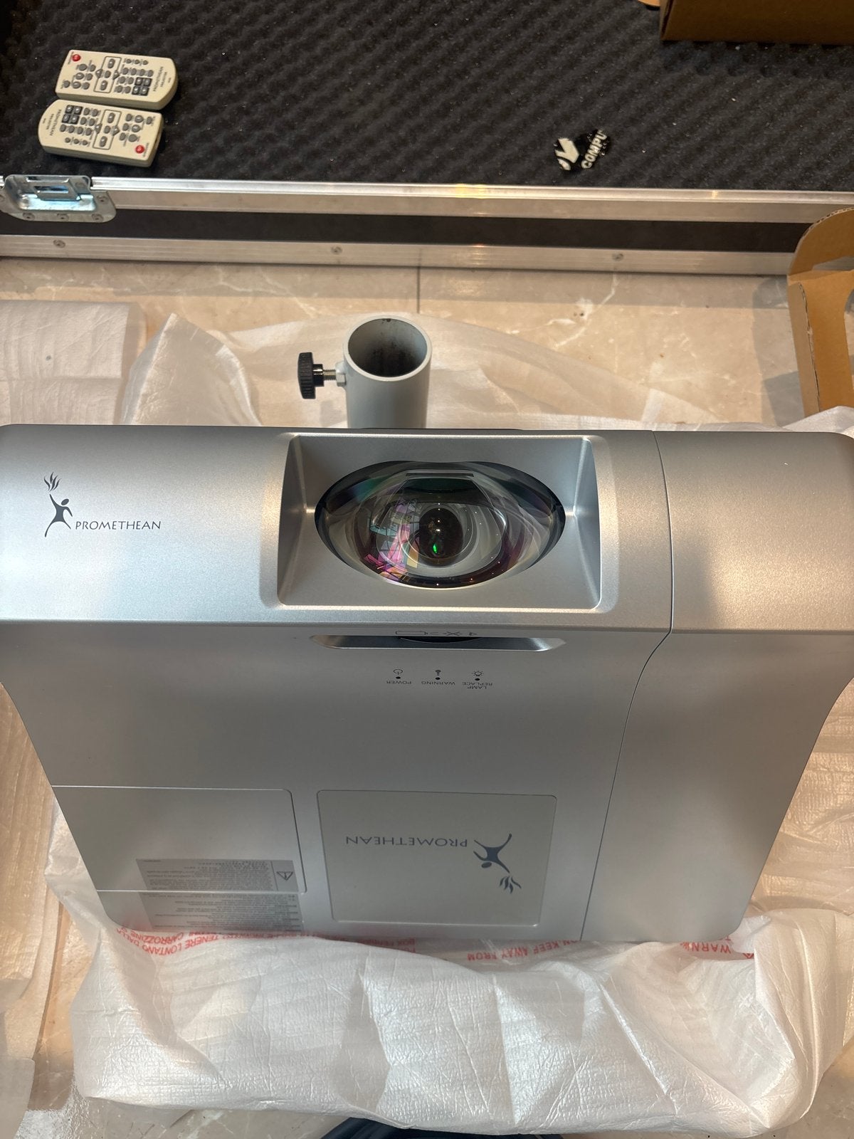 Promethean PRM-30 Beamer Projector met Kramer Tools VP-400N, Ophalen of Verzenden, Gebruikt, Overige technologieën, Overige resoluties