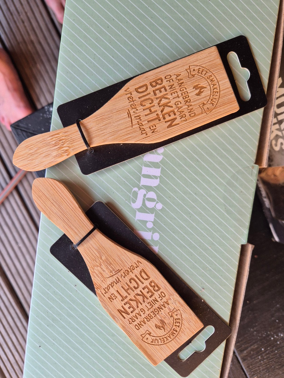Dängrill Bacon Rack & Houten Spatels Set, Ophalen of Verzenden, Nieuw, Dängrill
