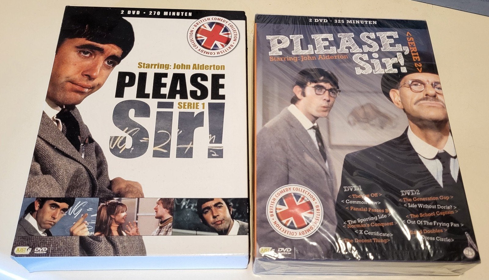 Please Sir! Seizoen 1 & 2 DVD Boxset, Ophalen, Engels, Alle leeftijden, Nederlands