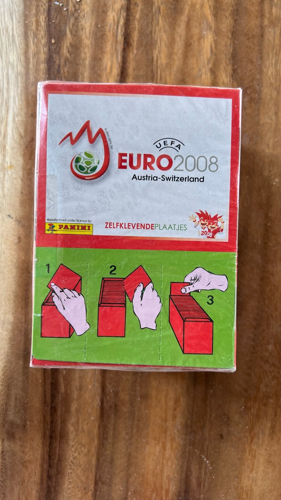 Panini UEFA Euro 2008 Oostenrijk-Zwitserland box 100 pakjes, Ophalen of Verzenden, Nieuw, Sticker
