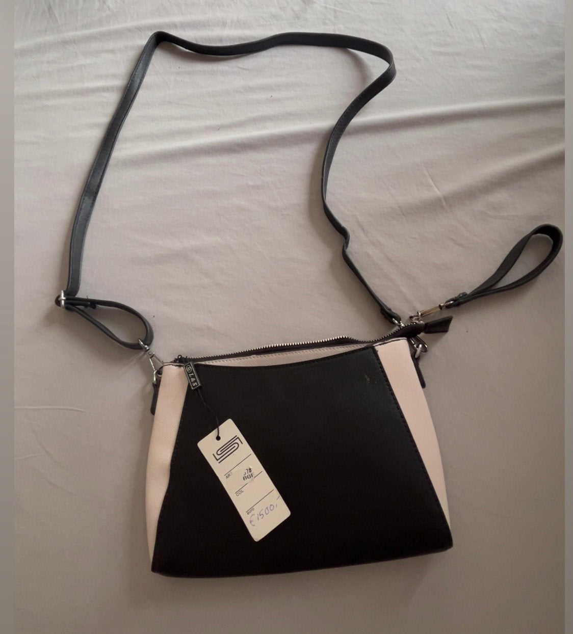 L&S collection handtas, Ophalen of Verzenden, Zo goed als nieuw, Zwart, Handtas
