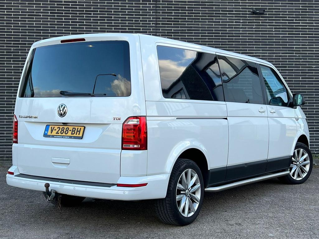 Volkswagen Transporter 2.0 TDI L2H1 DC Highline DSG, Xenon!, Auto's, Gebruikt, Euro 6, 4 cilinders, Origineel Nederlands