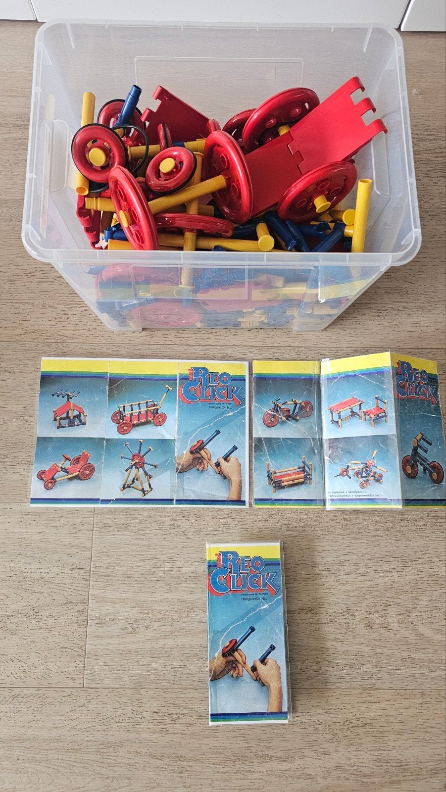 Reo Click bouwset in perfecte staat, Kinderen en Baby's, Speelgoed | Bouwstenen, Ophalen of Verzenden