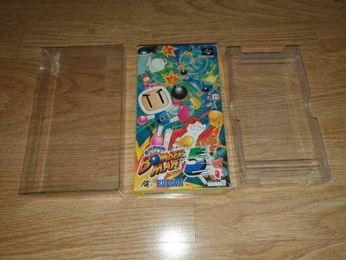Super Bomberman 5 SNES Super Famicom (Box only), Spelcomputers en Games, 1 speler, Verzenden, Gebruikt, Vanaf 3 jaar