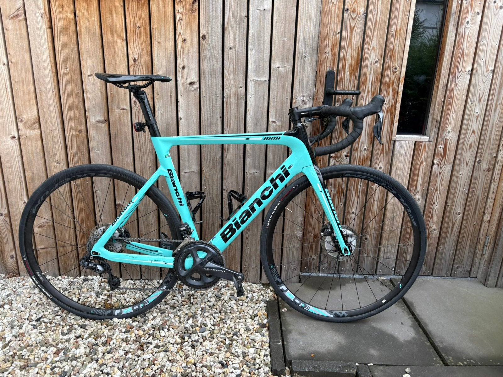 Bianchi Aria disc maat 57 Shimano Ultegra Di2 2x11 speed, Overige merken, 28 inch, Stalbergweg, Gebruikt