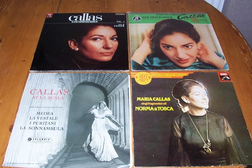 MARIA CALLAS 8 LP'S, Cd's en Dvd's, Vinyl | Klassiek, LP, Gebruikt, Opera of Operette, Ophalen of Verzenden