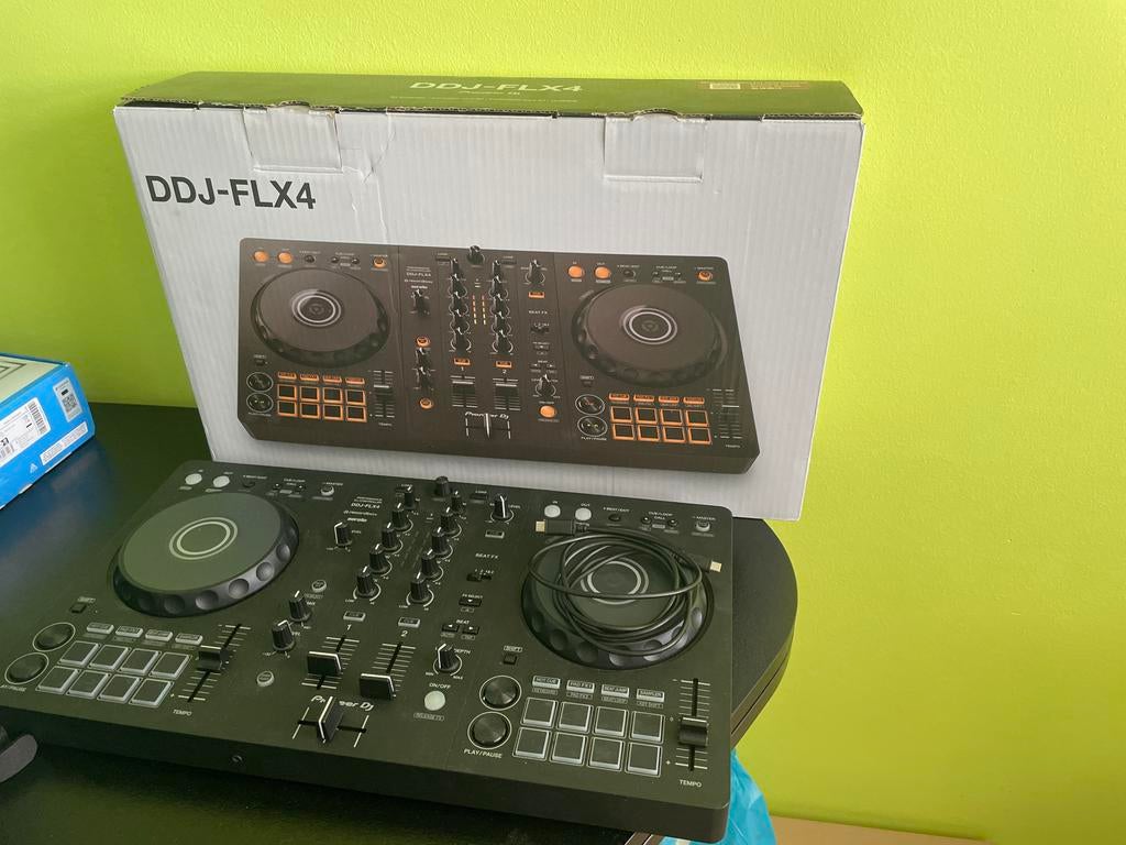 Pioneer DDJ-FLX4 Draaitafel - Goede staat, Ophalen, Zo goed als nieuw, Draaitafel, Pioneer