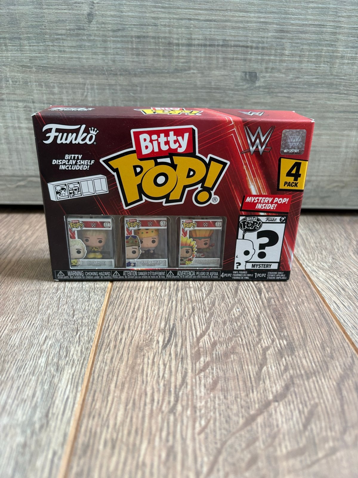 Funko Bitty Pop! WWE 4-pack met Mystery Pop!, Verzenden, Nieuw