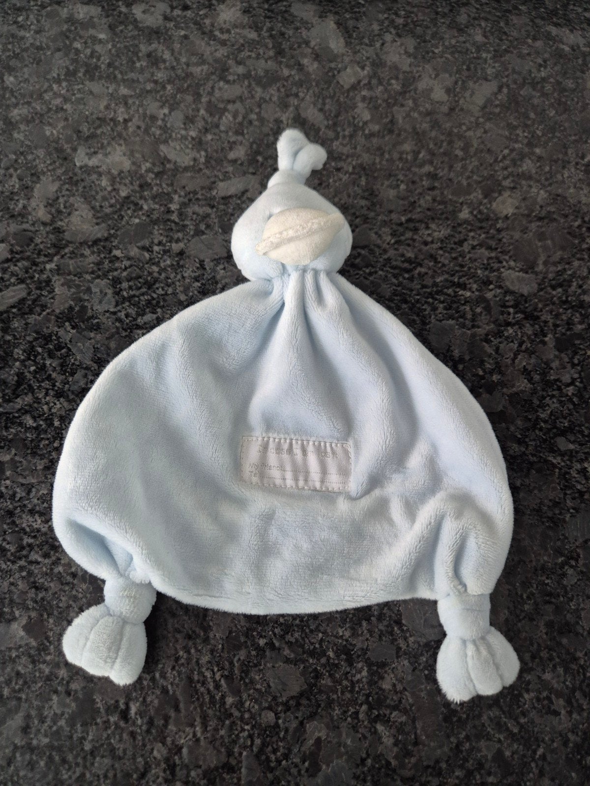 BAMBAM  - Knuffeldoekje Eend lichtblauw, Ophalen of Verzenden, Eend