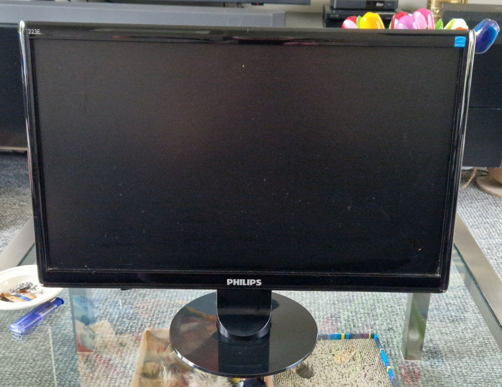 Philips 223E monitor, Computers en Software, Ophalen, Gebruikt, Philips