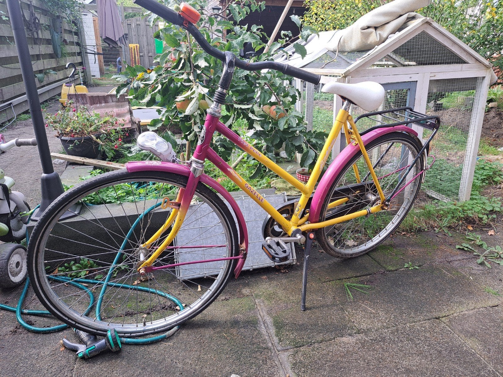 piet pelle gazelle fiets, Minder dan 47 cm, Ophalen, Terugtraprem, Gazelle