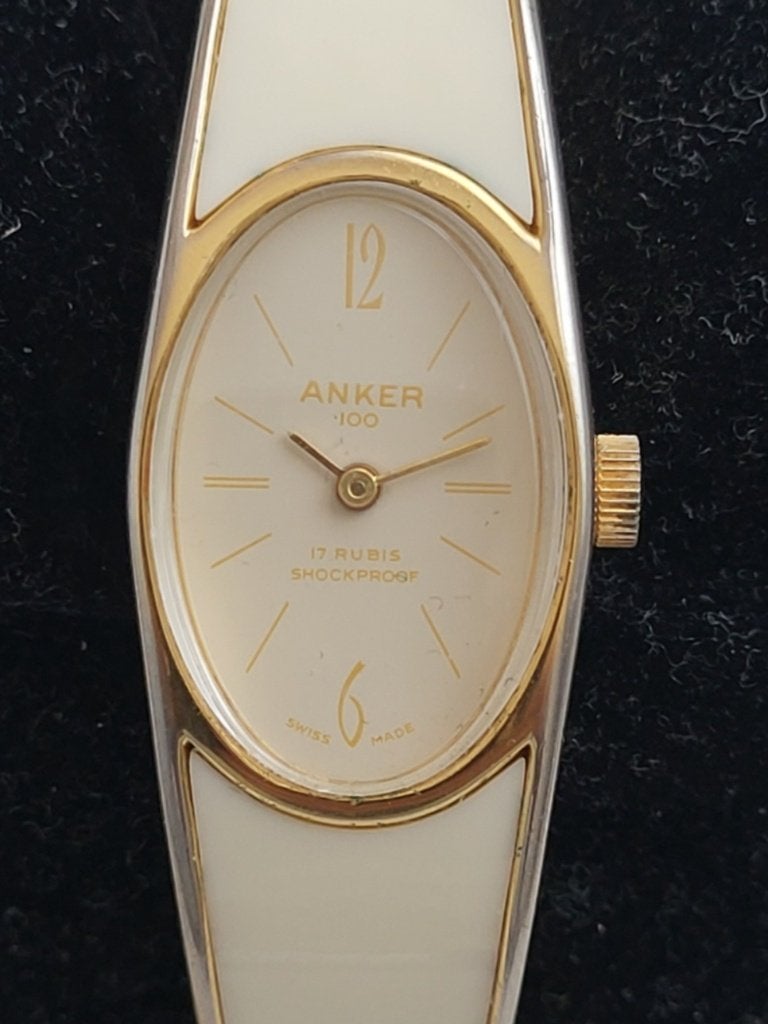 Vintage horloge uit de jaren 60, Sieraden, Tassen en Uiterlijk, Horloges | Antiek, Staal, Polshorloge, 1960 of later, Verguld