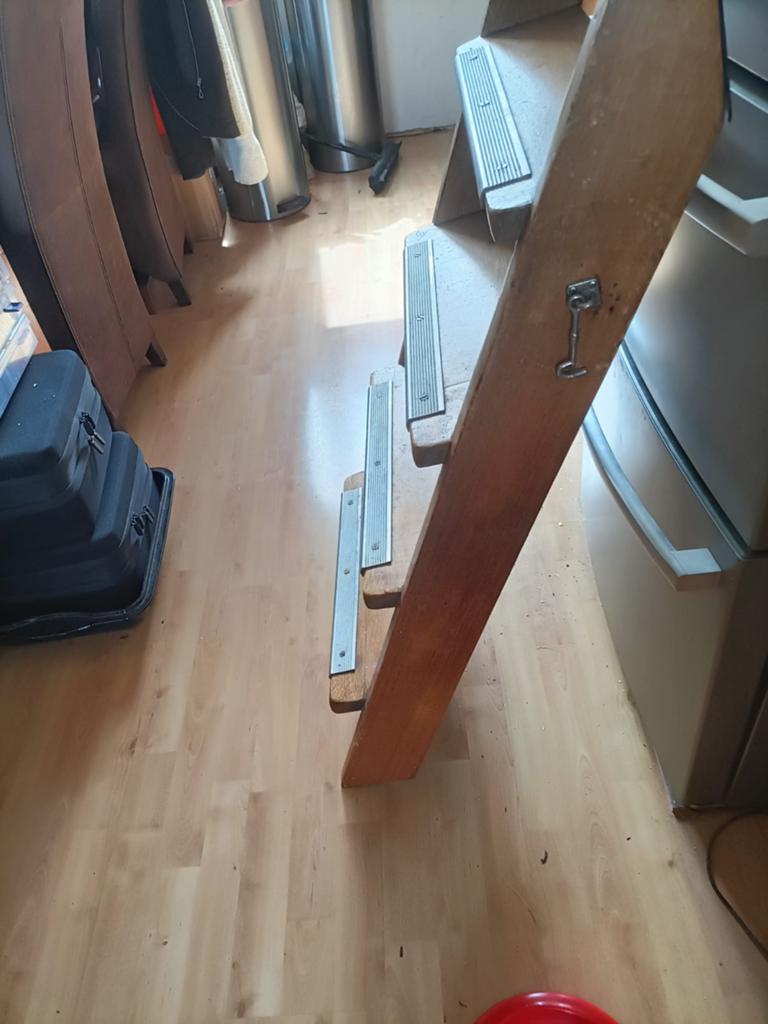 Hard houten kajuit trap, Watersport en Boten, Accessoires en Onderhoud, Ophalen of Verzenden