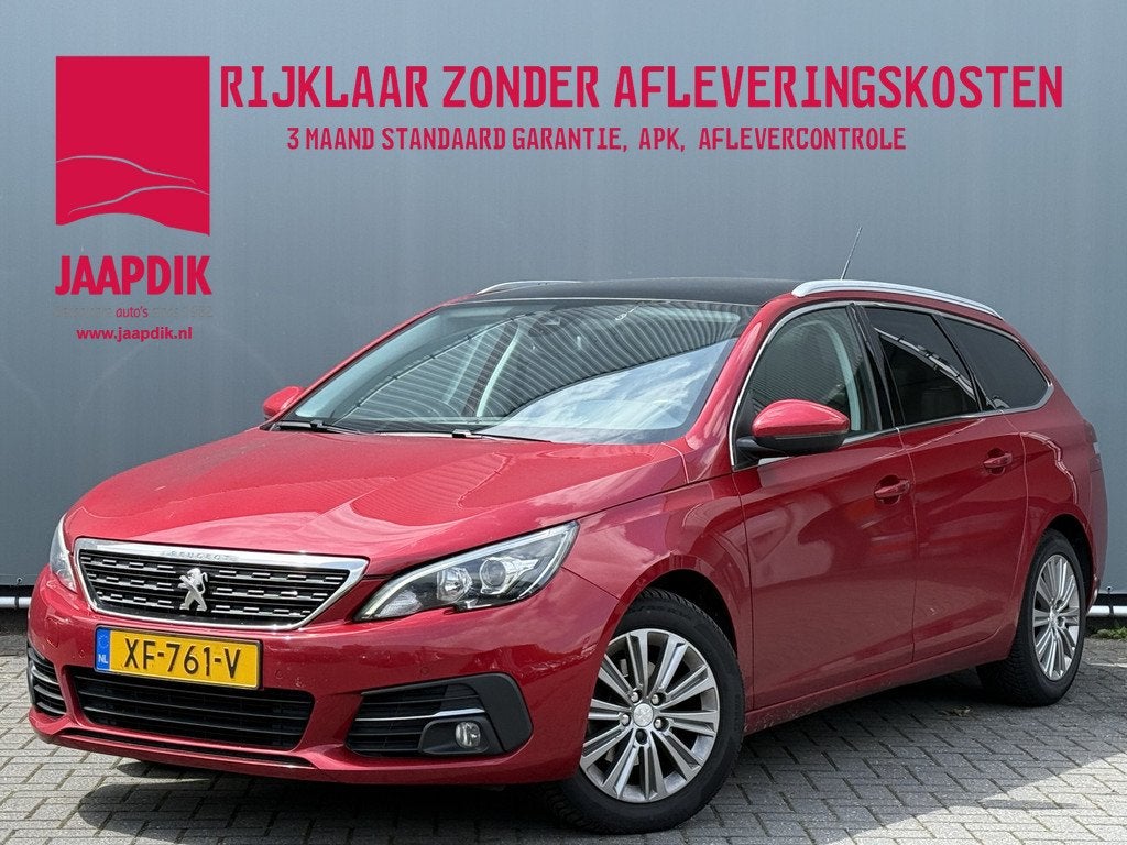 Peugeot 308 SW BWJ 2019 1.2 131 PK Blue Lease Premium NIEUWE, Gebruikt, 1199 cc, 630 kg, 19 km/l