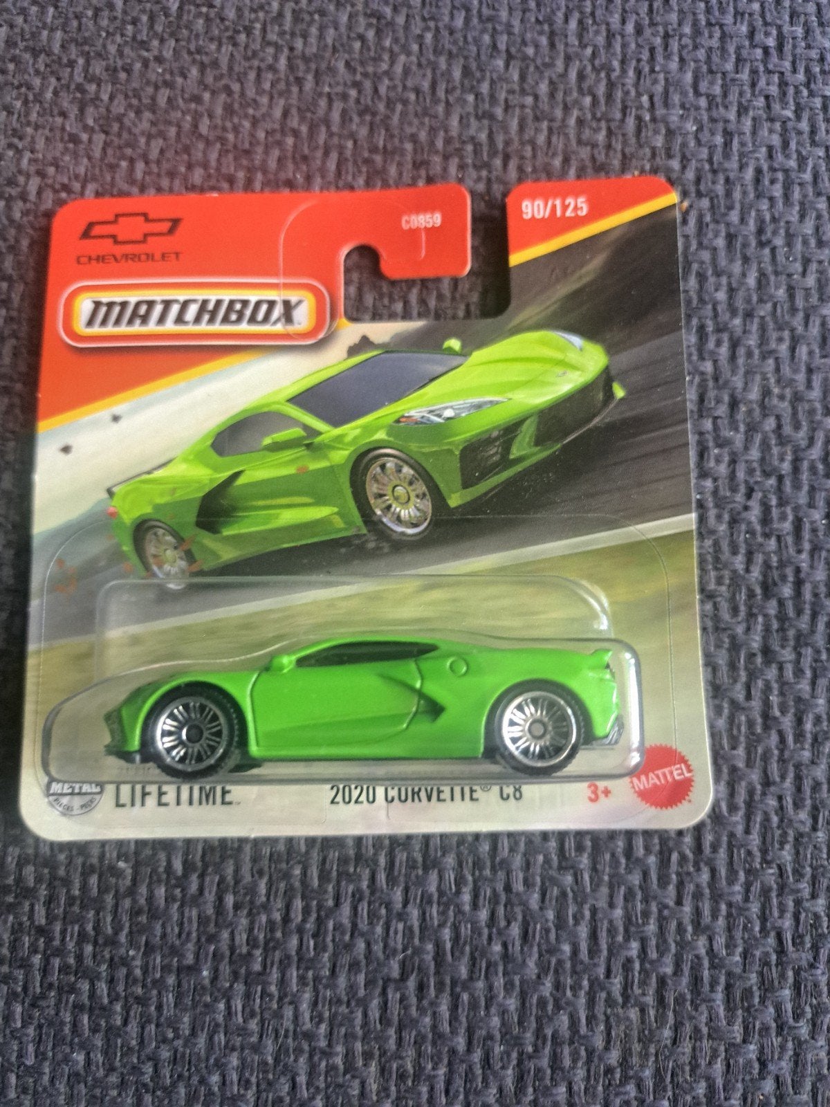 matchbox model 2020 corvette c8 schaal 1:64, Auto, Canada, Nieuw, Ophalen of Verzenden