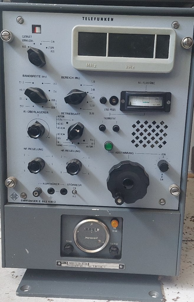Wereldontvanger kortegolf Telefunken E863 KW2, Ophalen, Zo goed als nieuw, Ontvanger
