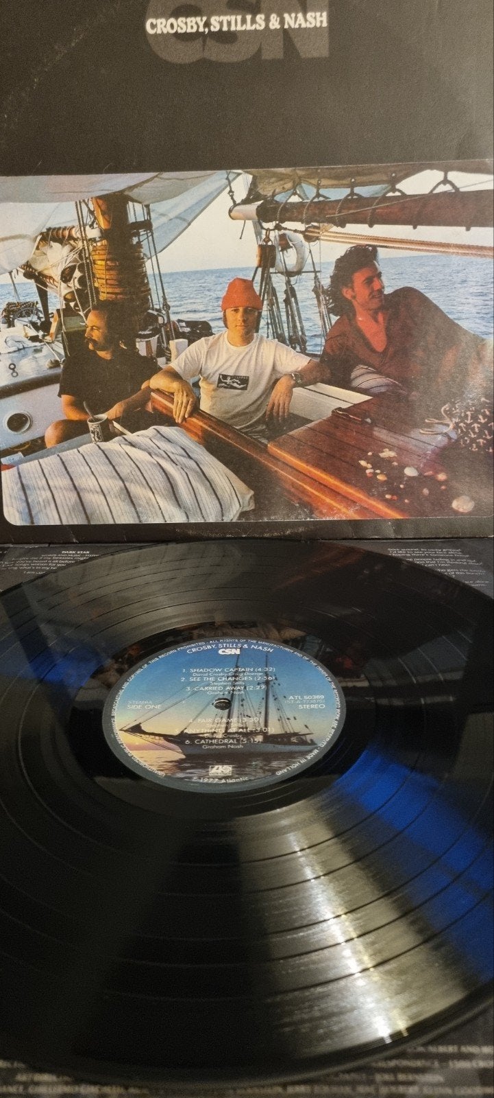 Crosby, Stills & Nash - CSN (LP, 1977), Cd's en Dvd's, Ophalen of Verzenden, Gebruikt, 12 inch, LP