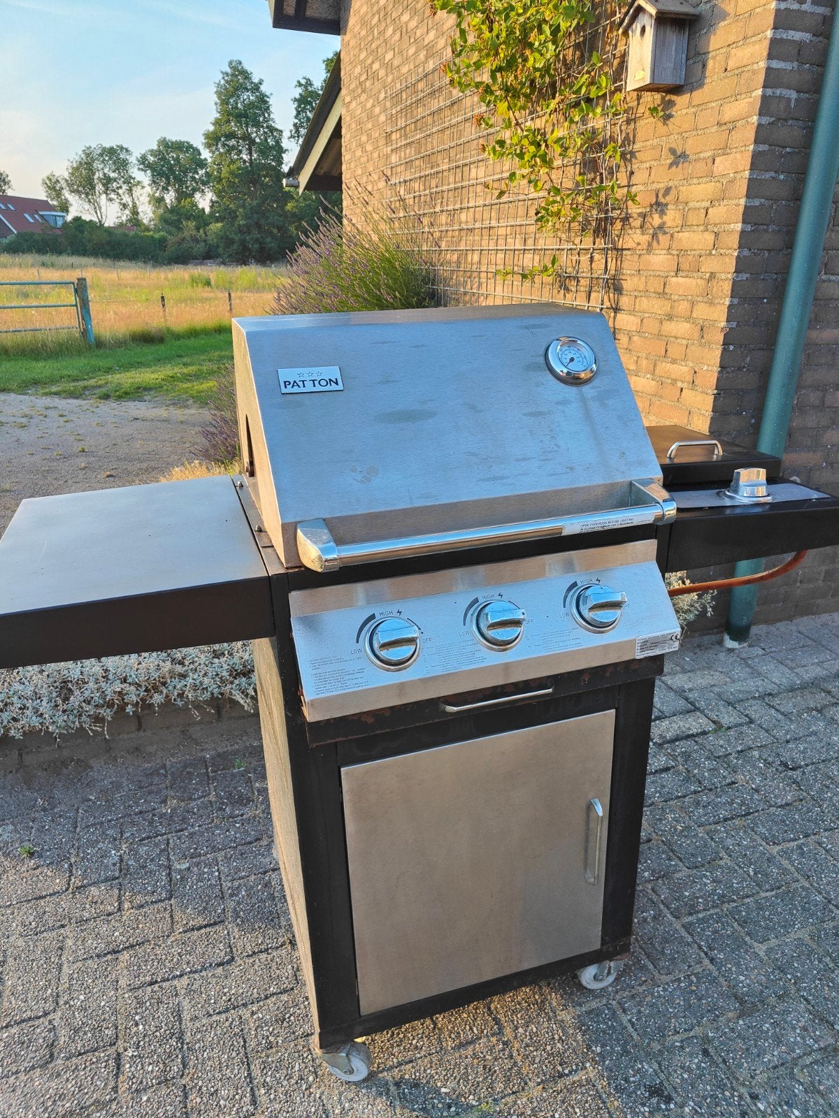 Patton gas barbecue, Tuin en Terras, Gasbarbecues, Gebruikt, Ophalen
