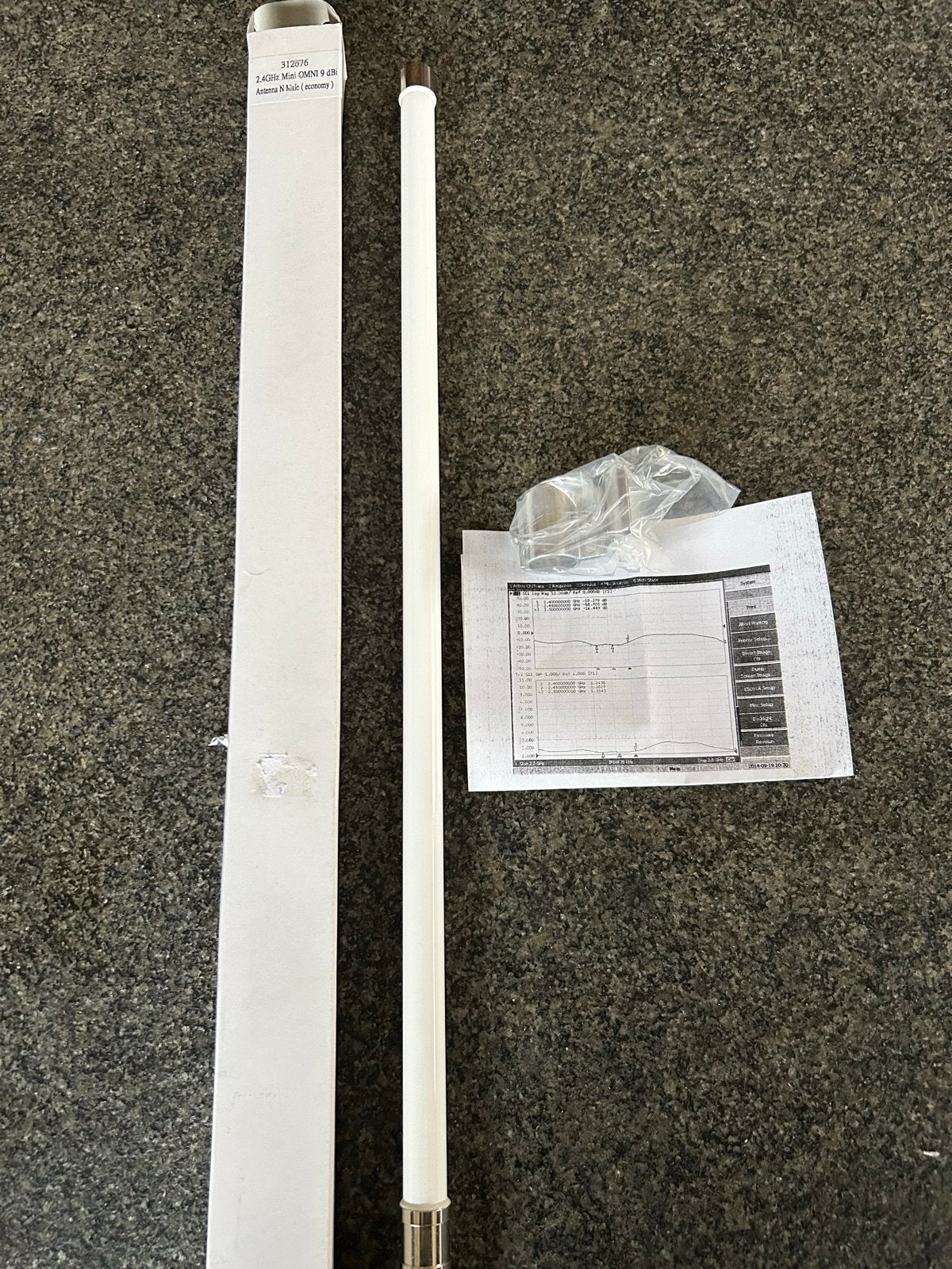 2.4GHz Mini OMNI 9 dBi Antenne N Male (economy), Ophalen of Verzenden, Nieuw, Antenne