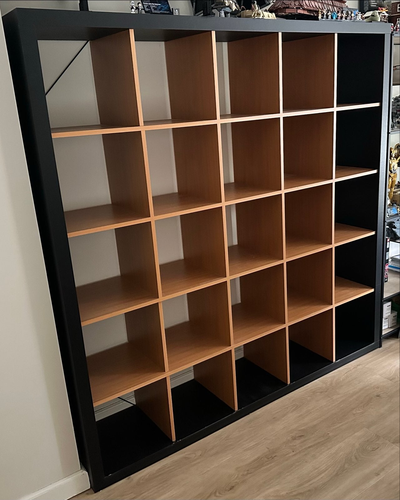 IKEA Kallax Vakkenkast 25 vakken, Ophalen, Gebruikt, 150 tot 200 cm, 150 tot 200 cm