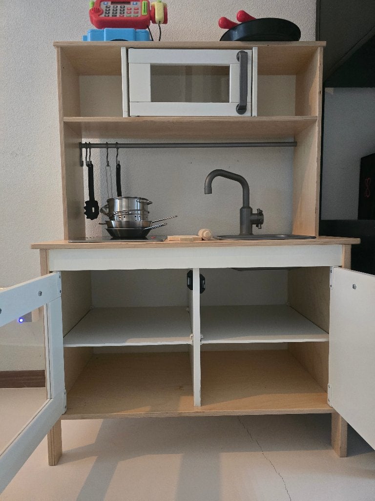 Ikea keuken incl pannen en accessoires voor maar 30 euro, Ophalen, Zo goed als nieuw, Hout, Speelkeuken