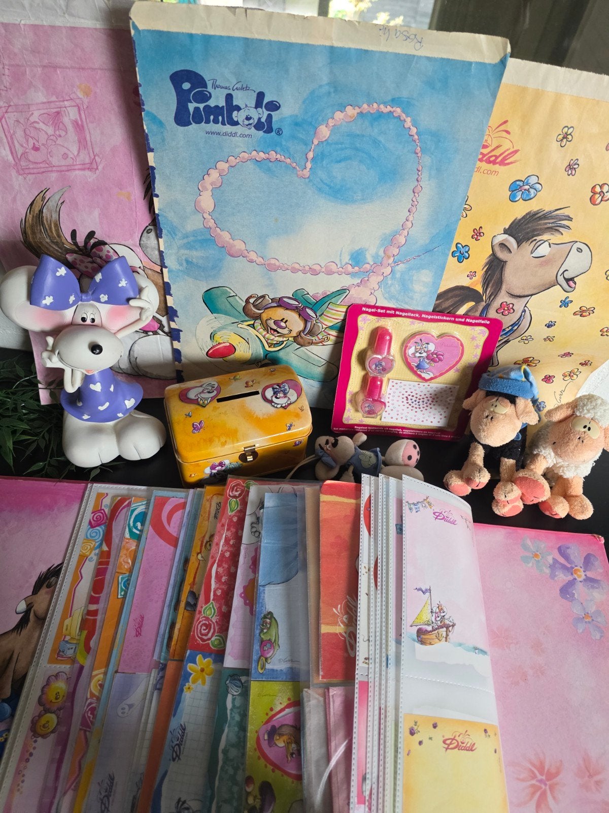 Diddl verzameling: papieren, knuffels en meer!, Verzamelen, Ophalen of Verzenden, Diddl, Gebruikt, Beeldje of Figuurtje