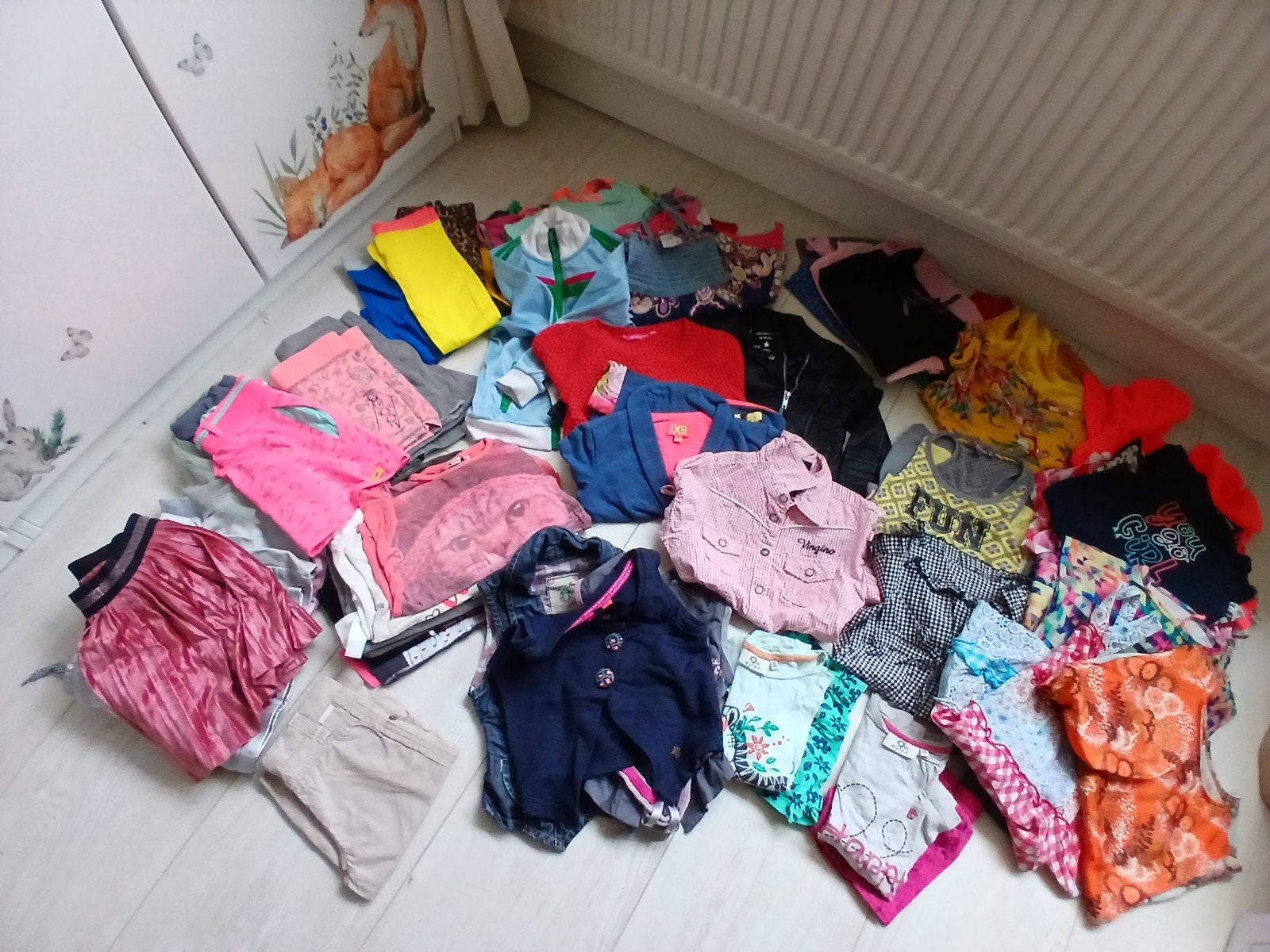 Mega pakket meisjeskleding mt 98/104, Ophalen of Verzenden, Zo goed als nieuw, Maat 98