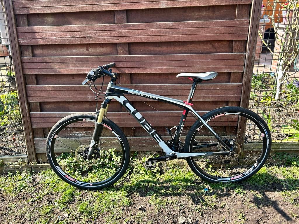 Cube Carbon Fiets - 27 Versnellingen, Fietsen en Brommers, Fietsen | Mountainbikes en ATB, Gebruikt, Hardtail, Heren, 45 tot 49 cm
