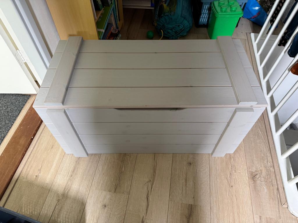 Houten kist, Huis en Inrichting, Woonaccessoires | Kisten, Ophalen, Gebruikt, 50 tot 100 cm, 50 tot 75 cm