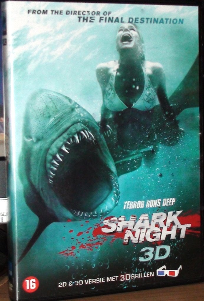 dvd's shark night, Engels, Alle leeftijden, Nederlands, Overige genres