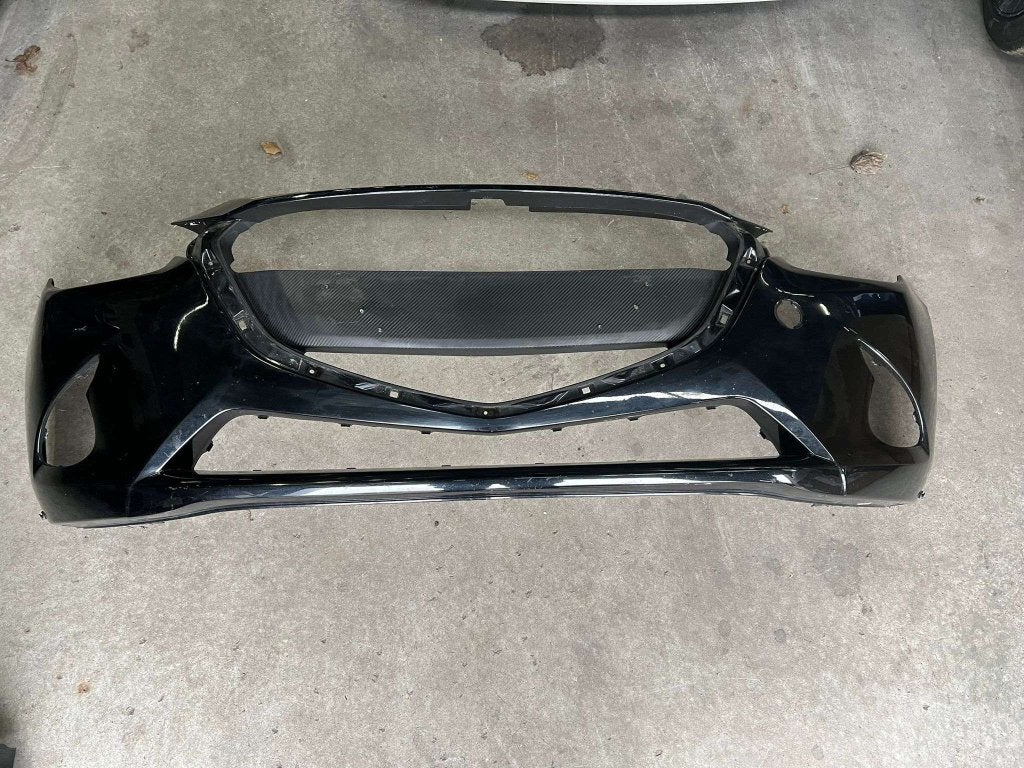 voorbumper mazda 2 db5j-50031 2014-2020 zwart, Auto-onderdelen, Carrosserie en Plaatwerk, Voor, Info@mazda.com, Mazda, Mazda