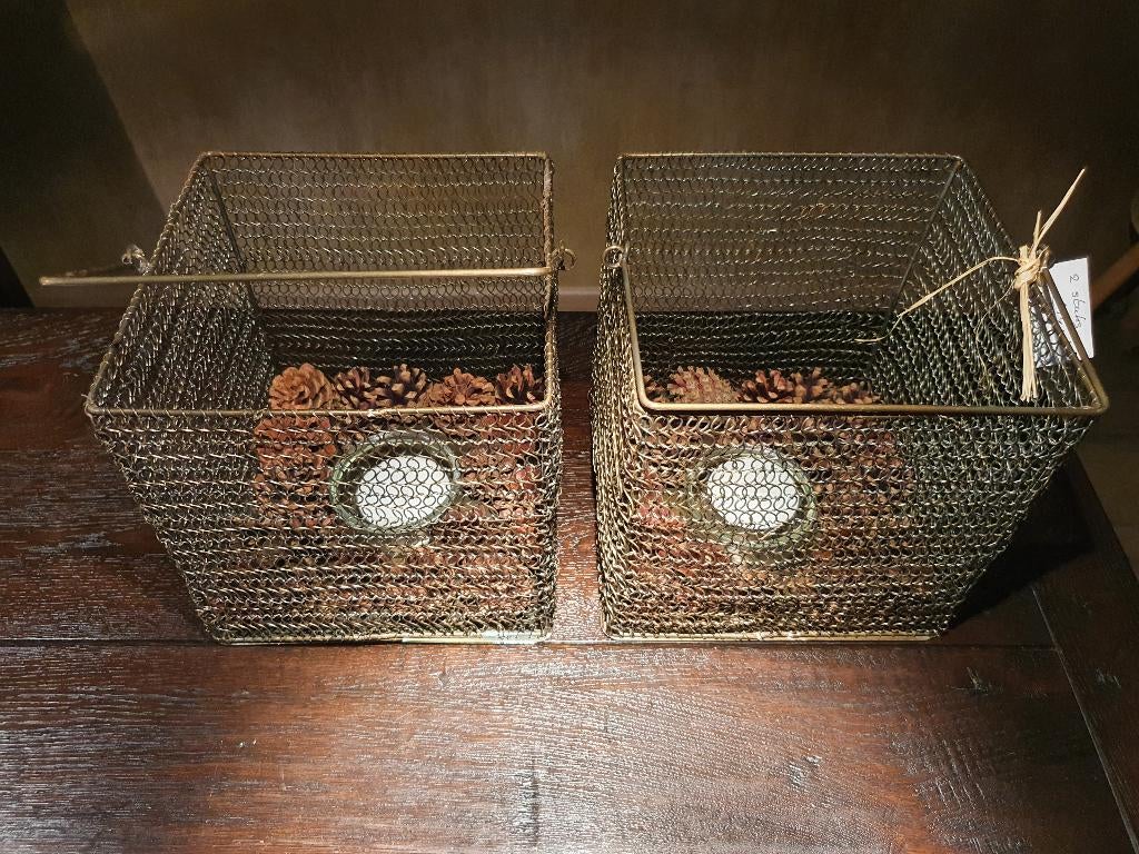 WINDLICHTEN c.q. LANTAARNS, Ophalen of Verzenden, Nieuw, Metaal, Minder dan 25 cm