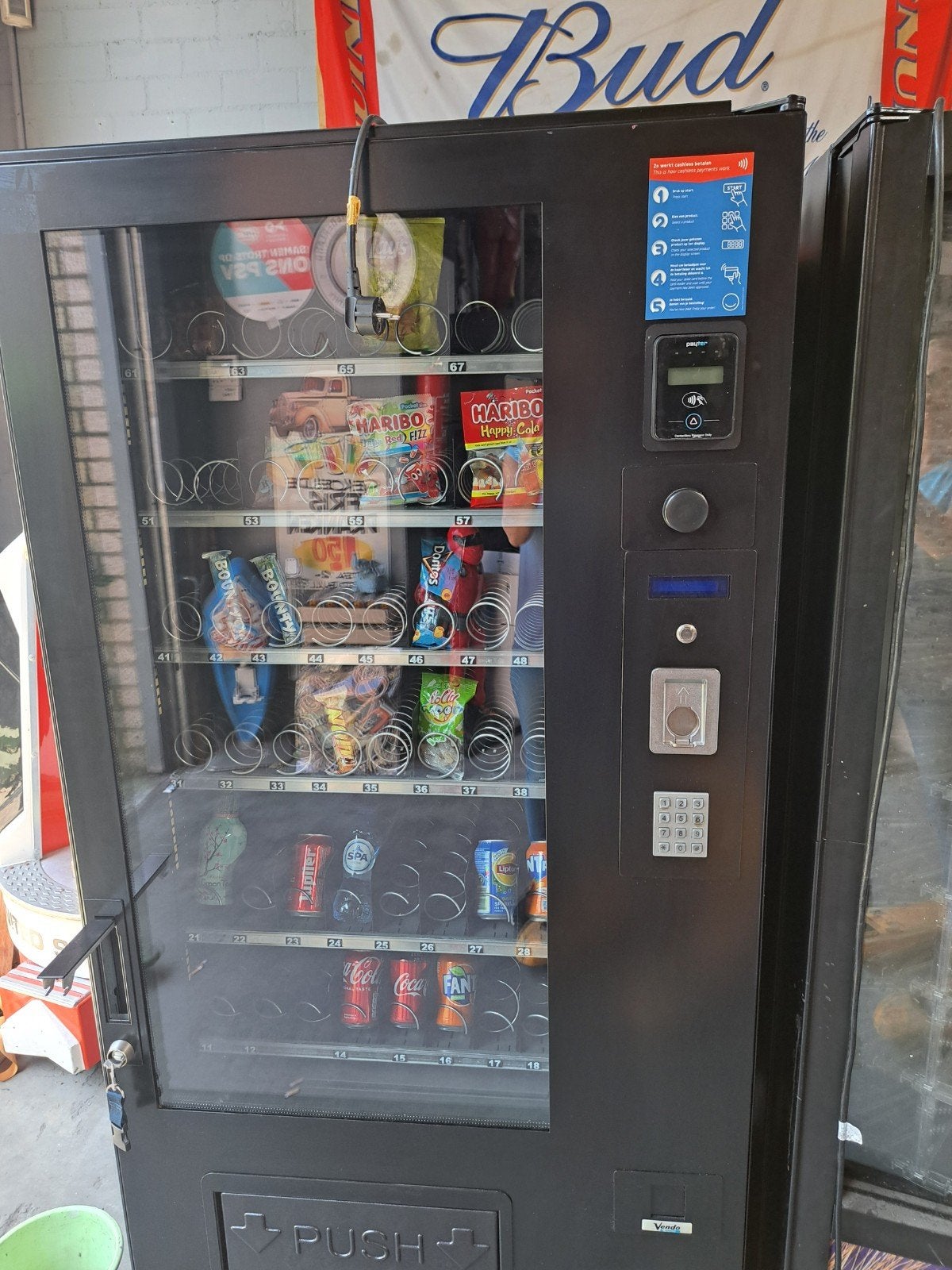 vendo fris/snack automaat gekoeld, Verzamelen, Ophalen