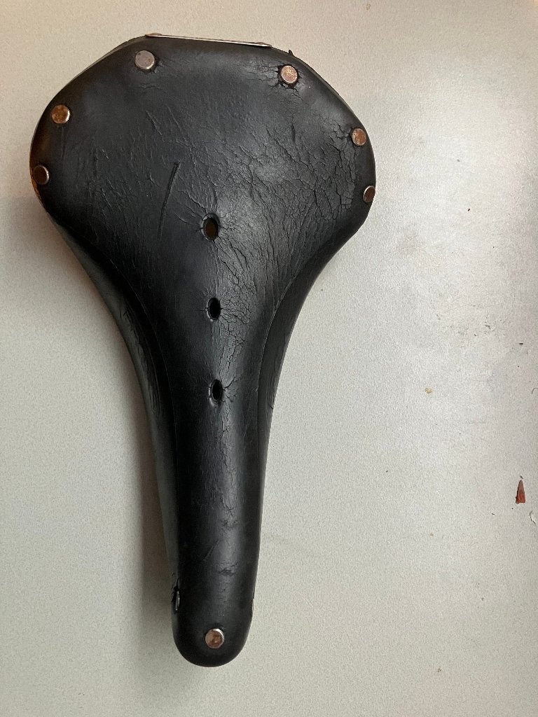 Brooks B17 leren  sport zadel, Gebruikt, Leer, Ophalen of Verzenden, Brooks