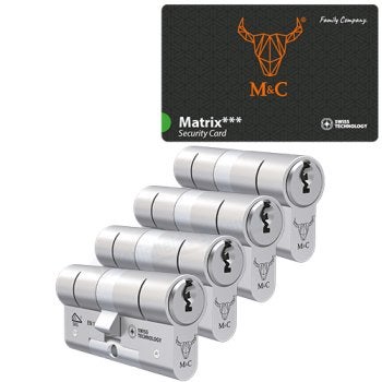 M&C Matrix 4x gelijksluitend SKG***, Niet ingevuld, Niet ingevuld, Niet ingevuld