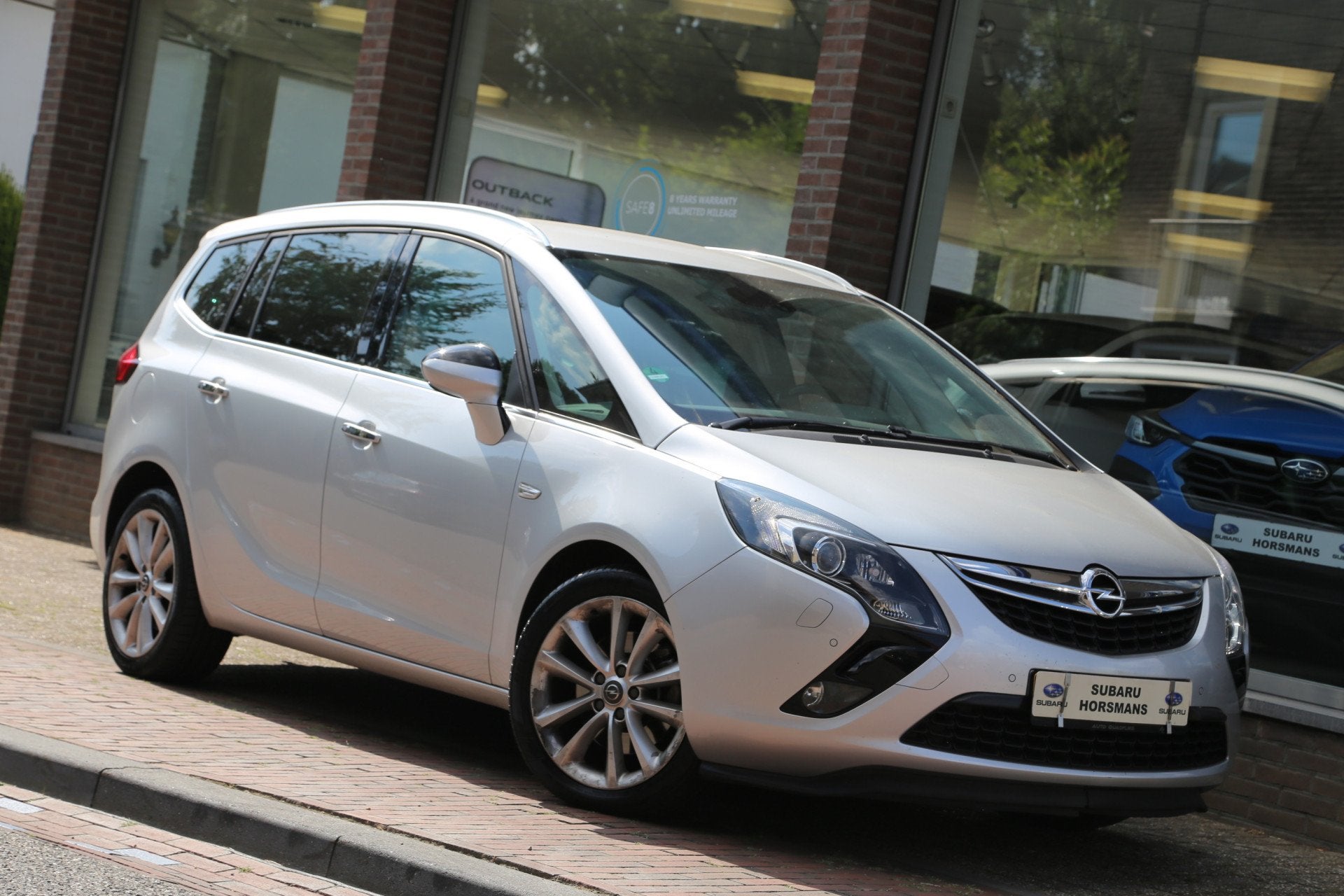 Opel Zafira Tourer 1.6 Cosmo Leer Camera Carplay (bj 2013), Voorwielaandrijving, Euro 5, 15 km/l, Gebruikt