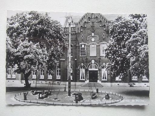 P180 Den Helder - Koninkl. instituut voor de marine - 1965, Verzenden, 1960 tot 1980, Ongelopen, Noord-Holland