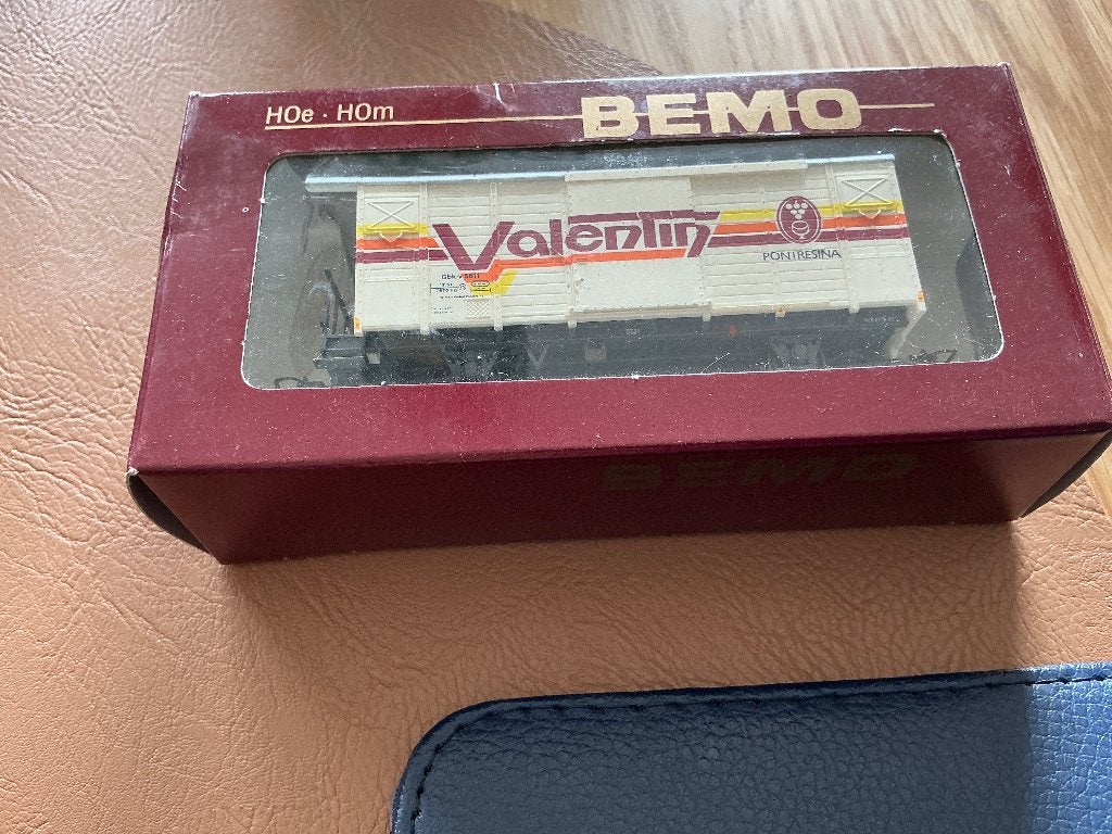 Bemo goederenwagon Valentin, Overige merken, Gelijkstroom, Ophalen of Verzenden, Nieuw