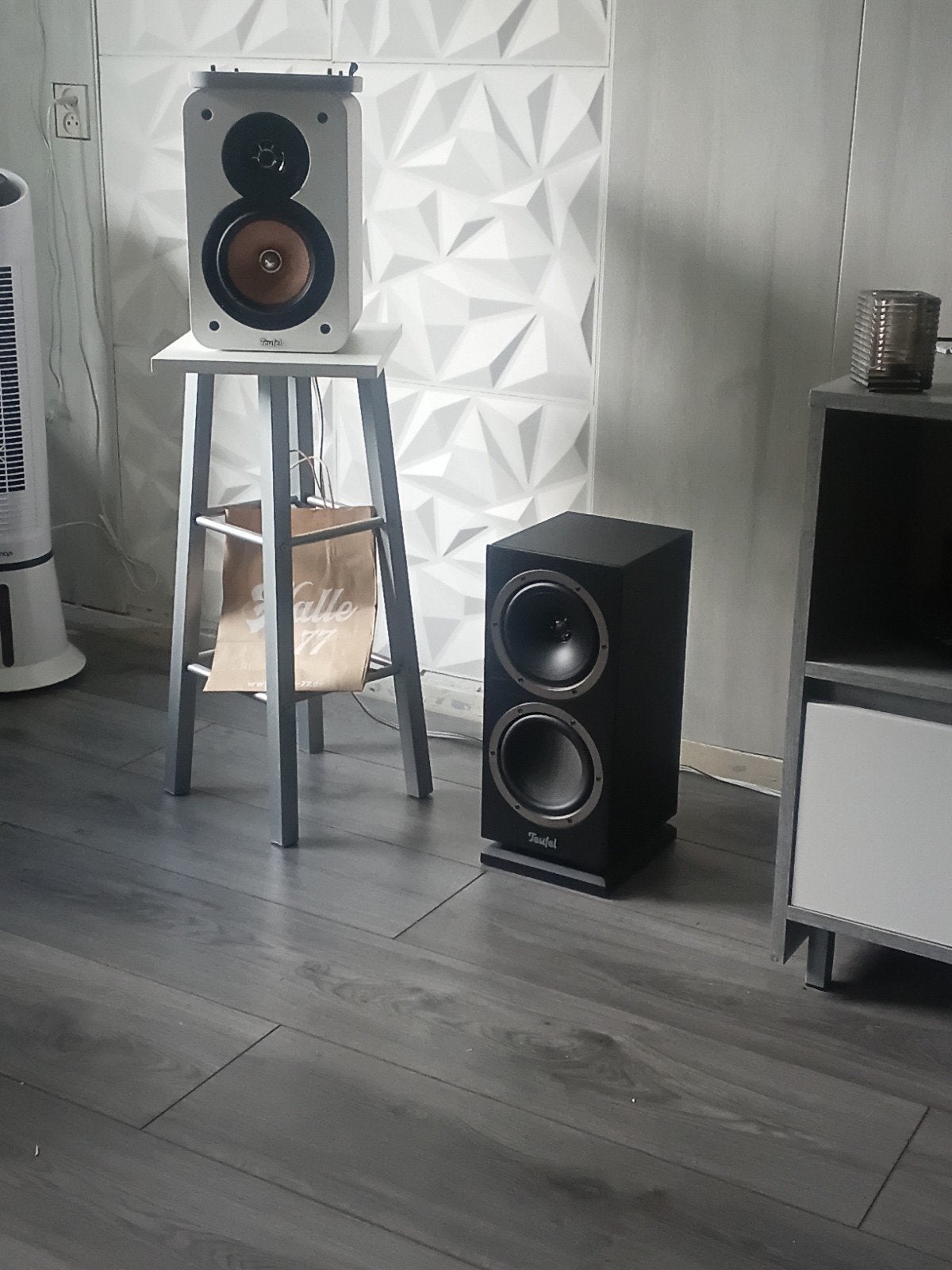 Teufel, Zo goed als nieuw, 120 watt of meer, Front, Rear of Stereo speakers, Ophalen