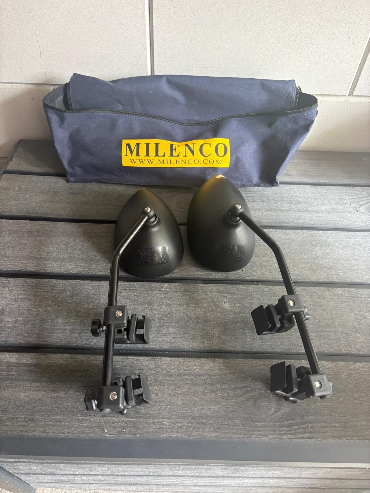 Milenco Aero 4 caravan spiegels - Zeer goede staat, Caravans en Kamperen, Ophalen of Verzenden, Zo goed als nieuw