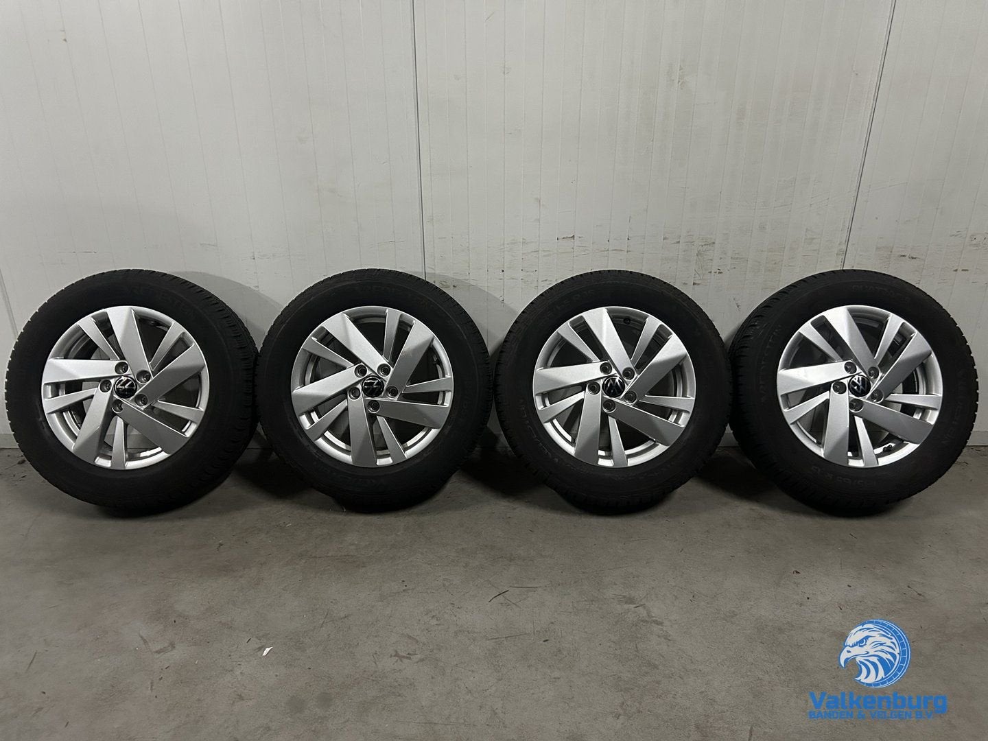 8mm! Originele VW Polo 6 2G AW Ronda 15 inch velgen 5x100 Al, Auto-onderdelen, Banden en Velgen, Gebruikt, 15 inch, -, -