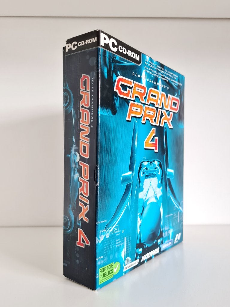Grand Prix 4 - PC Small Box, Spelcomputers en Games, Games | Pc, 1 speler, Racen en Vliegen, Ophalen of Verzenden, Zo goed als nieuw