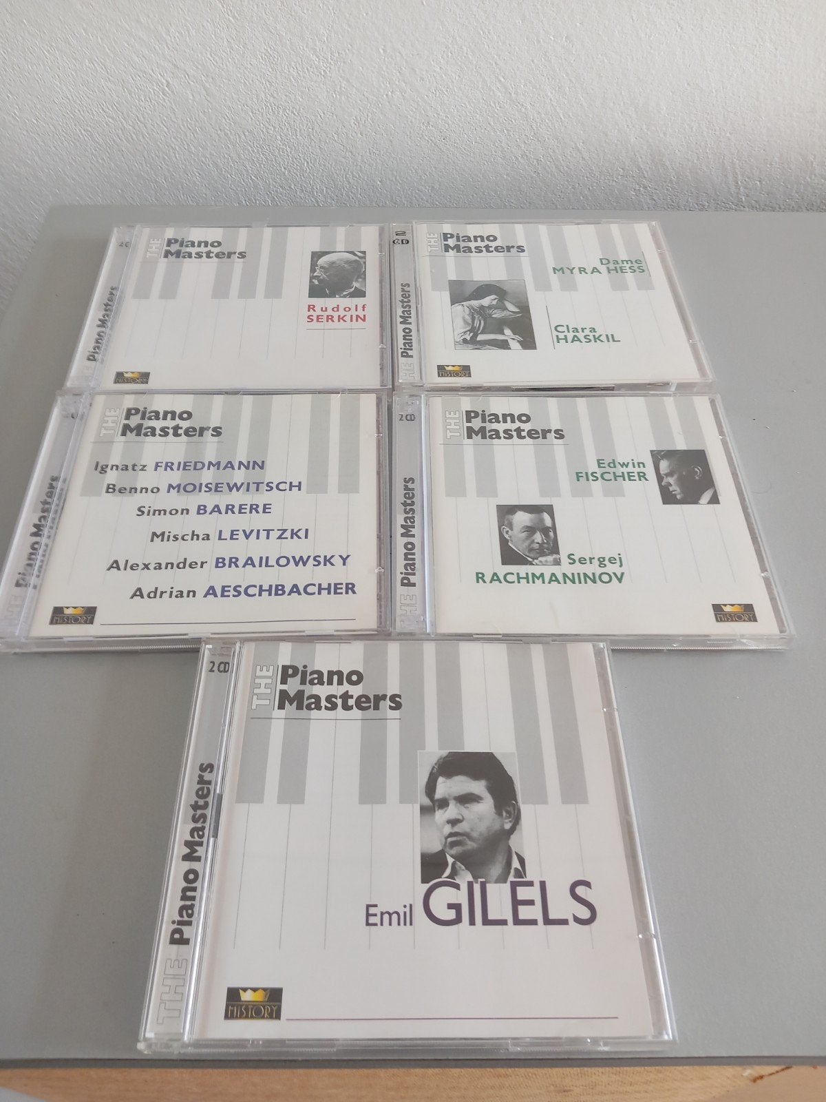 The Piano Masters CD Collectie - Diverse Pianisten, Modernisme tot heden, Ophalen of Verzenden, Pianomuziek, Inclusief doosje