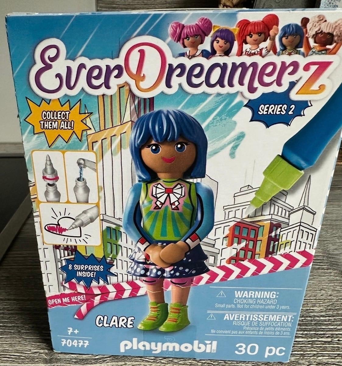Playmobil Ever Dreamerz Series 2 Pop Clare + 8 Verrassingen, Complete set, Nieuw, Ophalen of Verzenden, Figuren