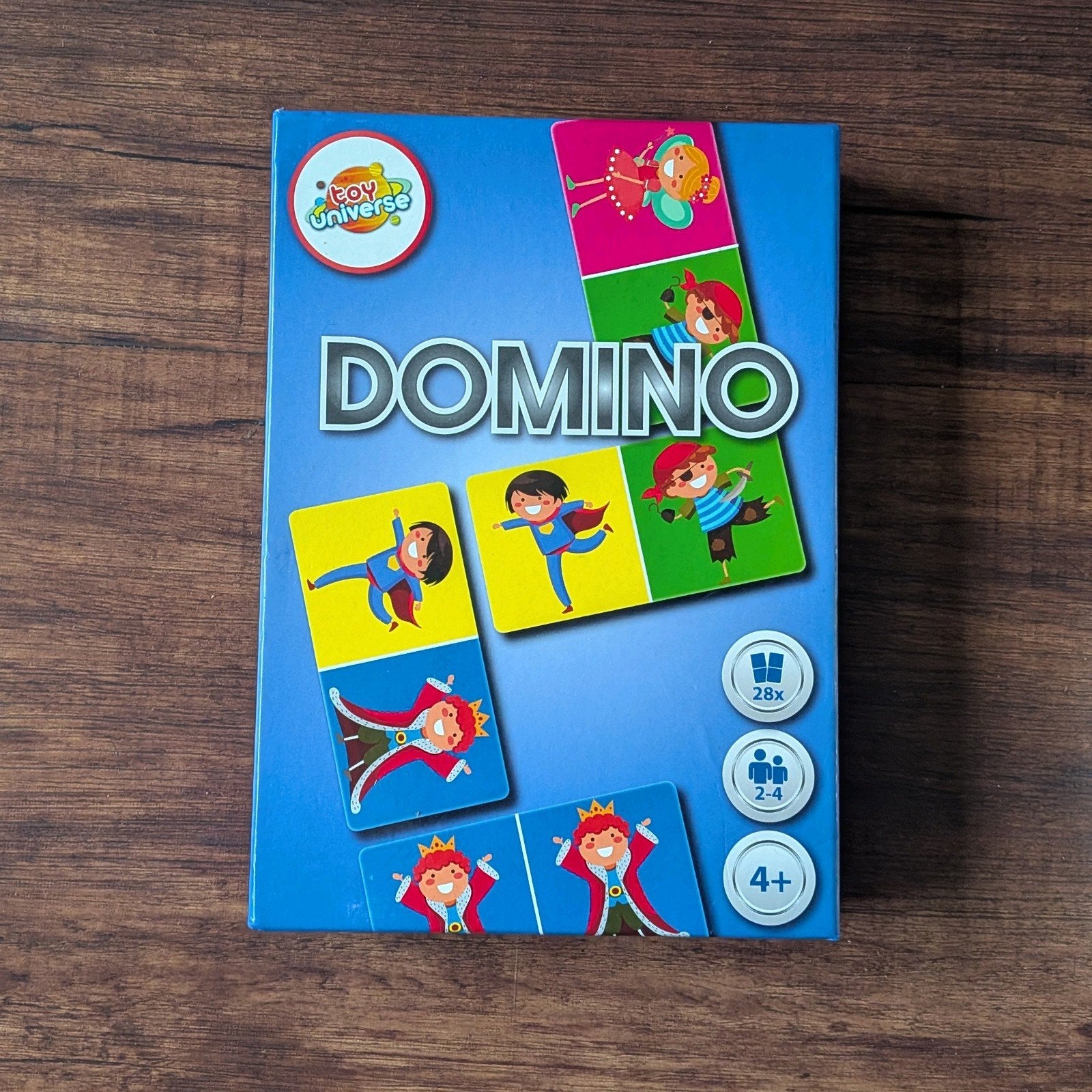 Domino spel voor kinderen - Toy Universe, Een of twee spelers, Ophalen of Verzenden, Gebruikt, Toy Universe
