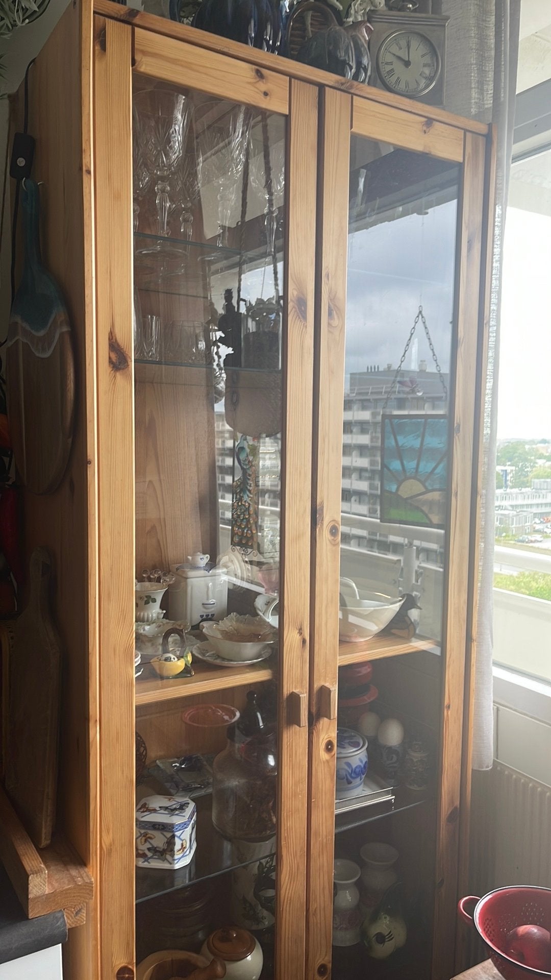 Servieskast grenen, Zo goed als nieuw, 150 tot 200 cm, 50 tot 75 cm, 50 tot 100 cm