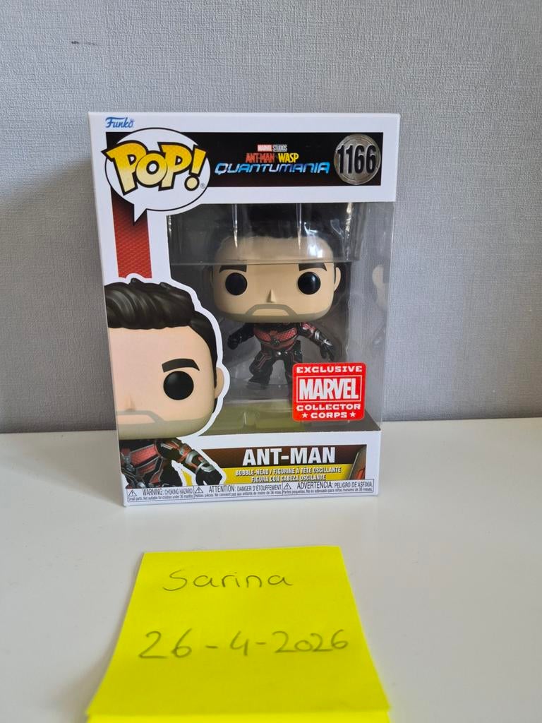 Funko pop marvel ant-man 1166, Verzamelen, Verzenden, Zo goed als nieuw