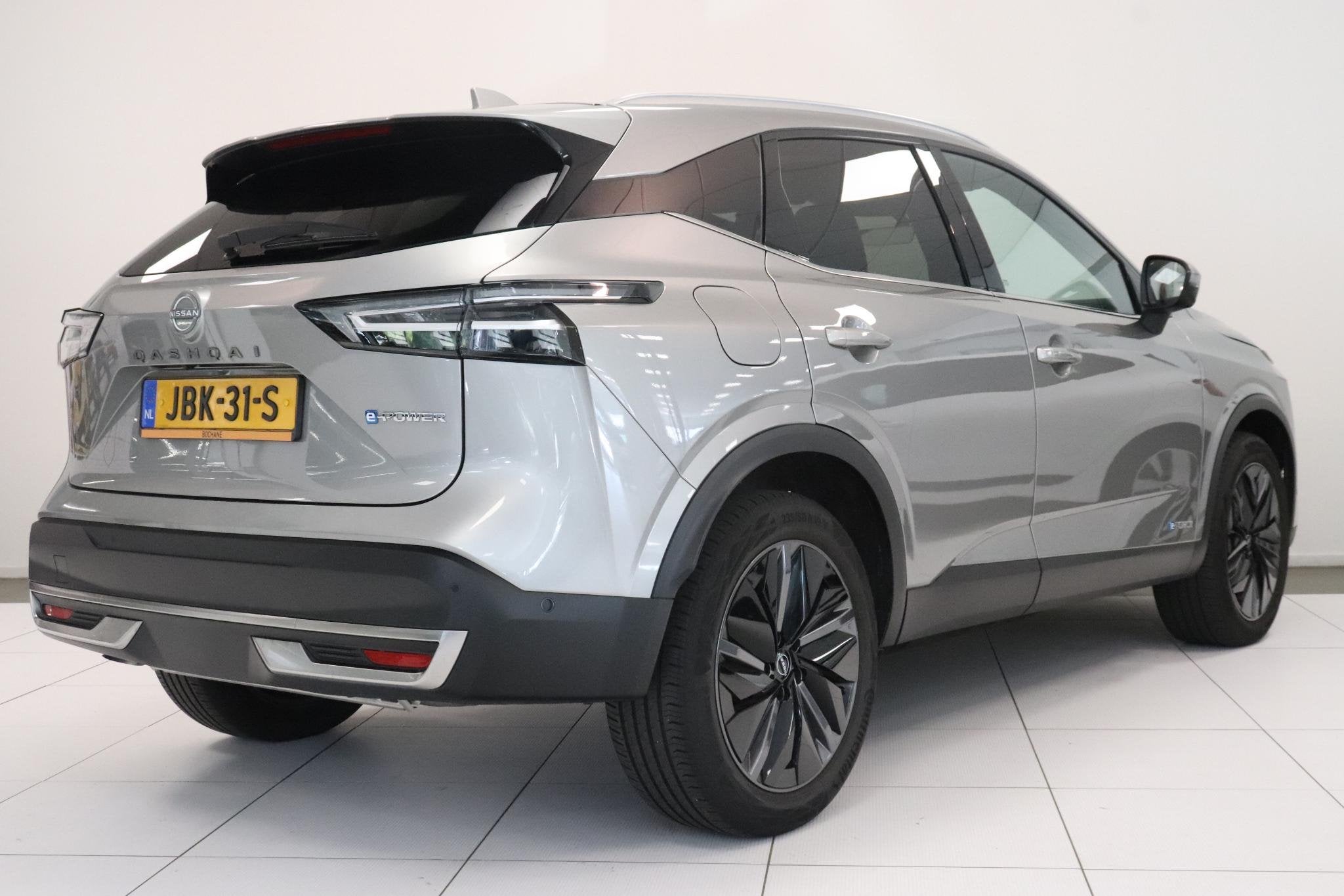Nissan Qashqai 1.5 e-Power Tekna | Panoramadak | 360 Camer, Auto's, 1497 cc, Gebruikt, 190 pk, Leder en Stof